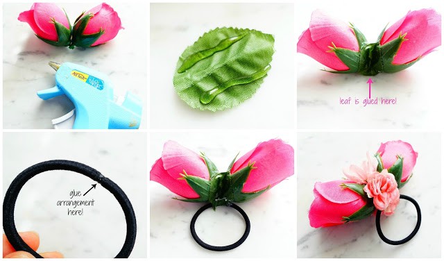 Simple Tulip Hair Ties