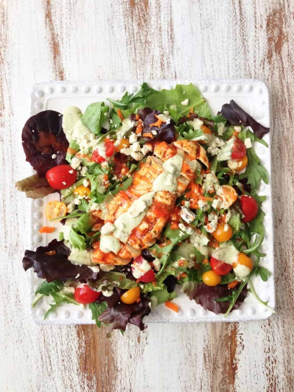 Buffalo chicken salad