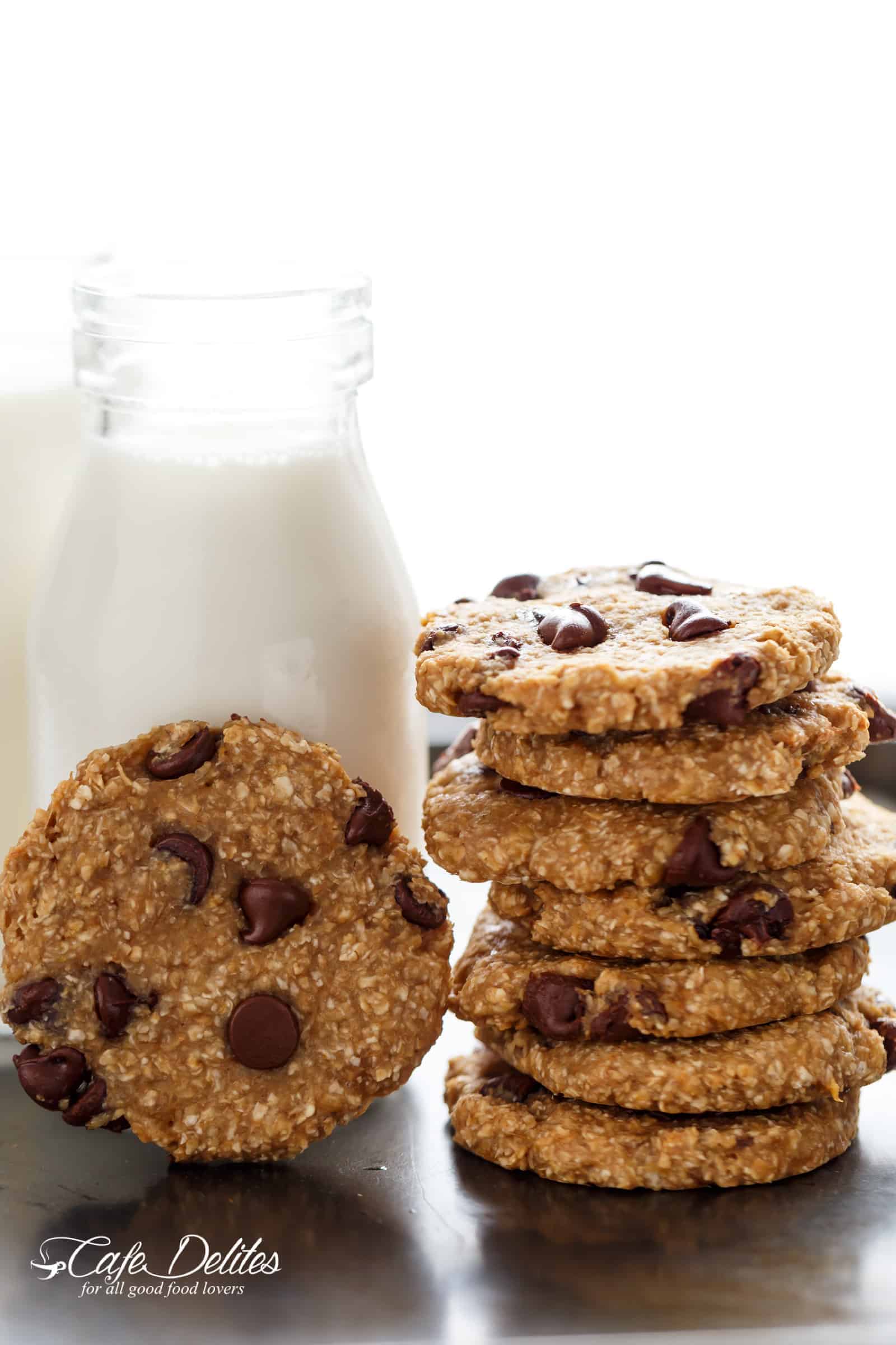 2 ingredient healthy breakfast cookies