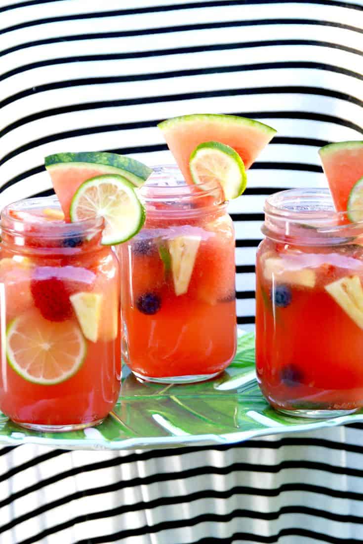 Delish watermelon sangria