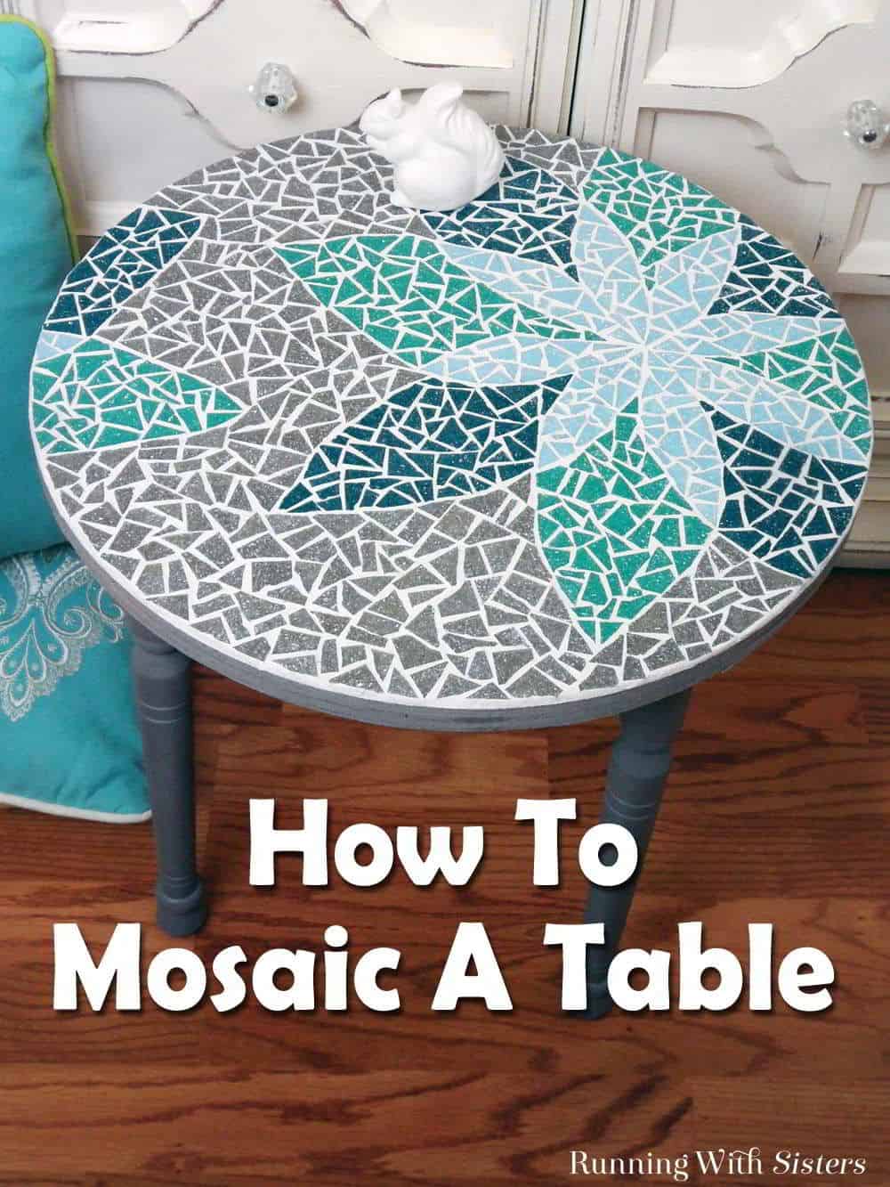 Diy mosaic table