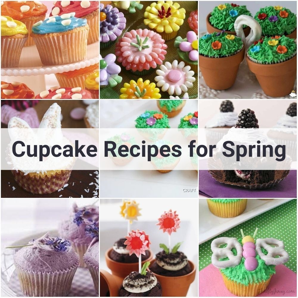 cupcake recipes for spring