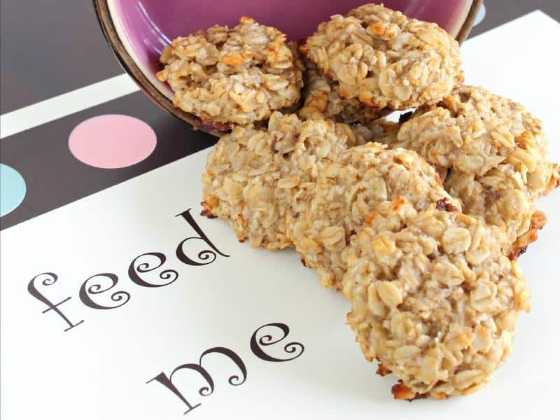 Banana oatmeal treats