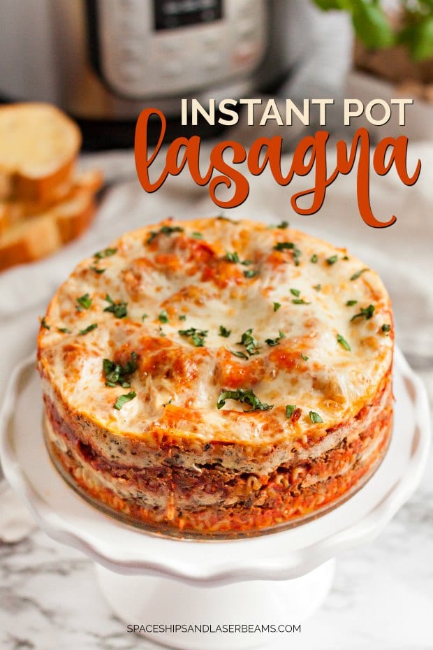 Instant pot lasagna recipe