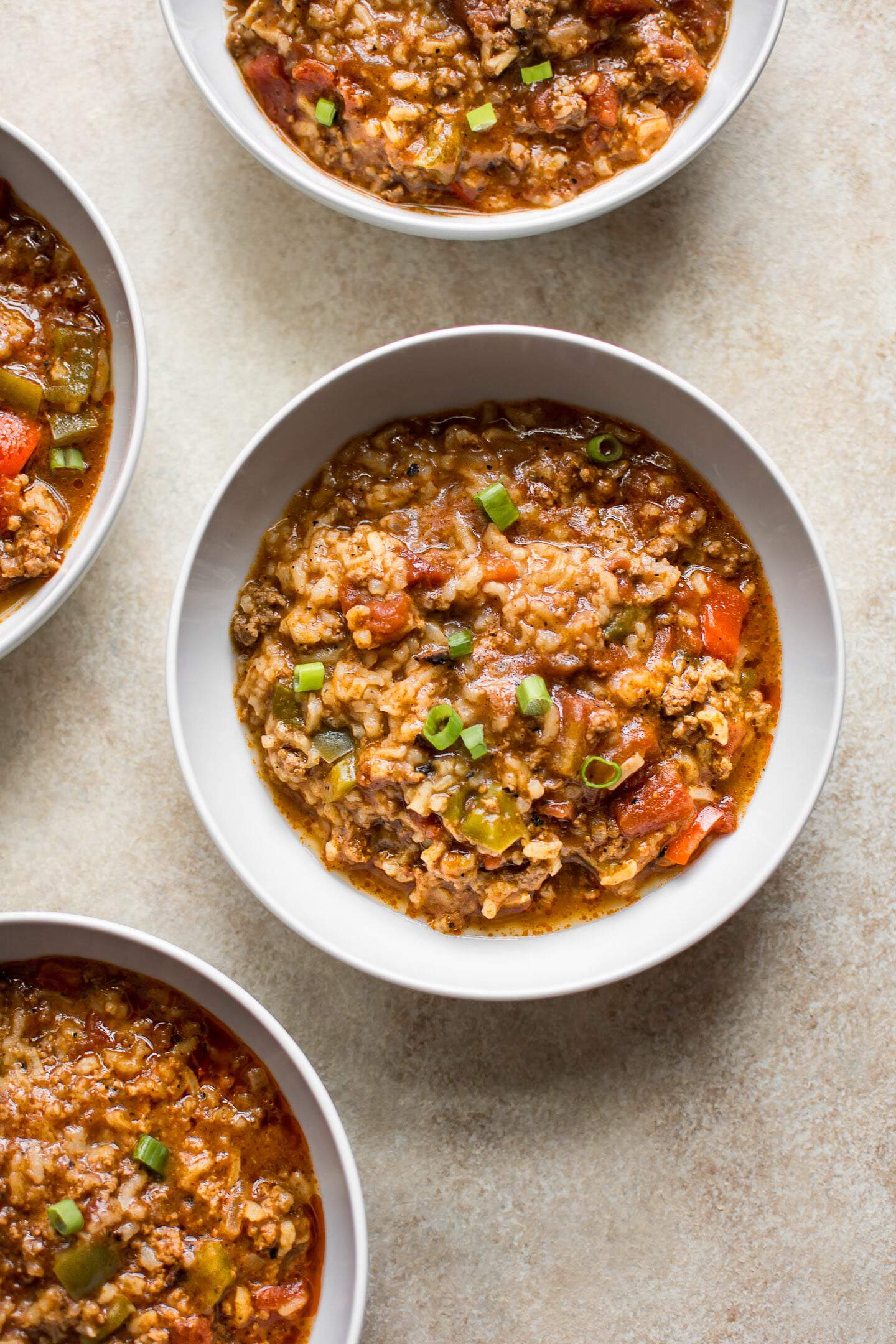 Instant pot stuffed pepper soup