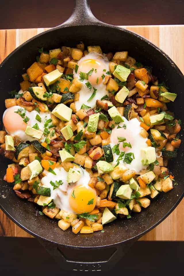 Low carb breakfast hash