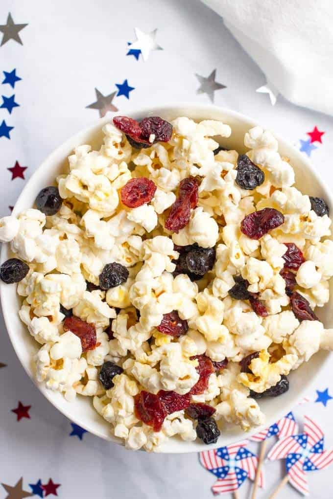 Patriotic popcorn