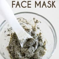 Simple coffee mud face mask