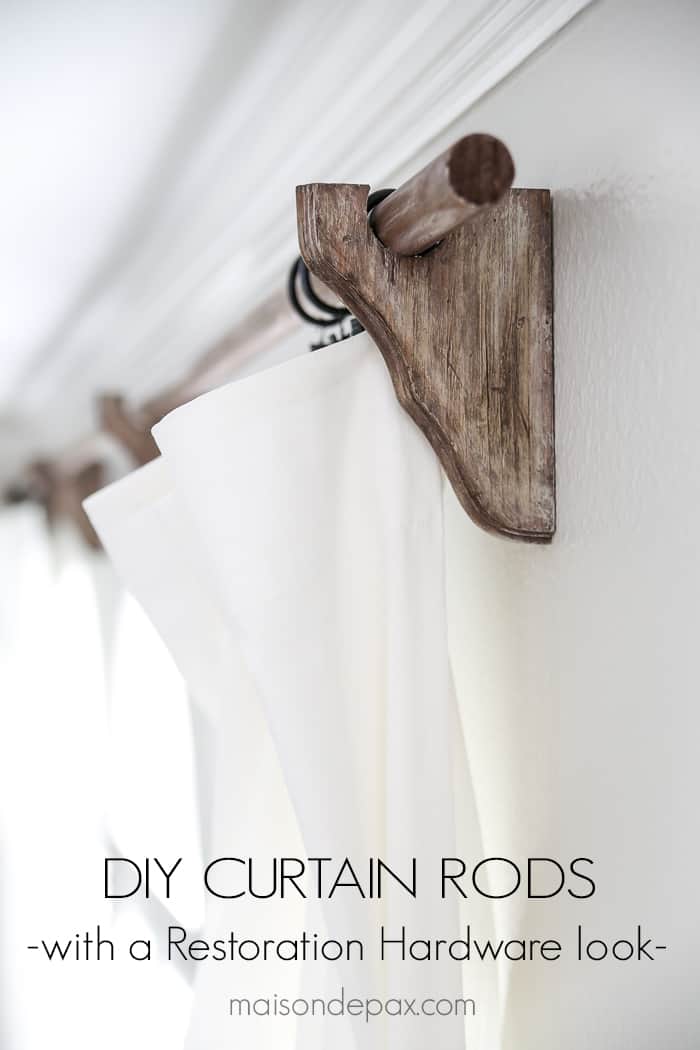 Diy curtain rods sign