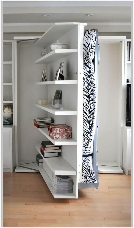 Diy Murphy Bed Ideas For Small Spaces, Diy Fold Up Bunk Beds
