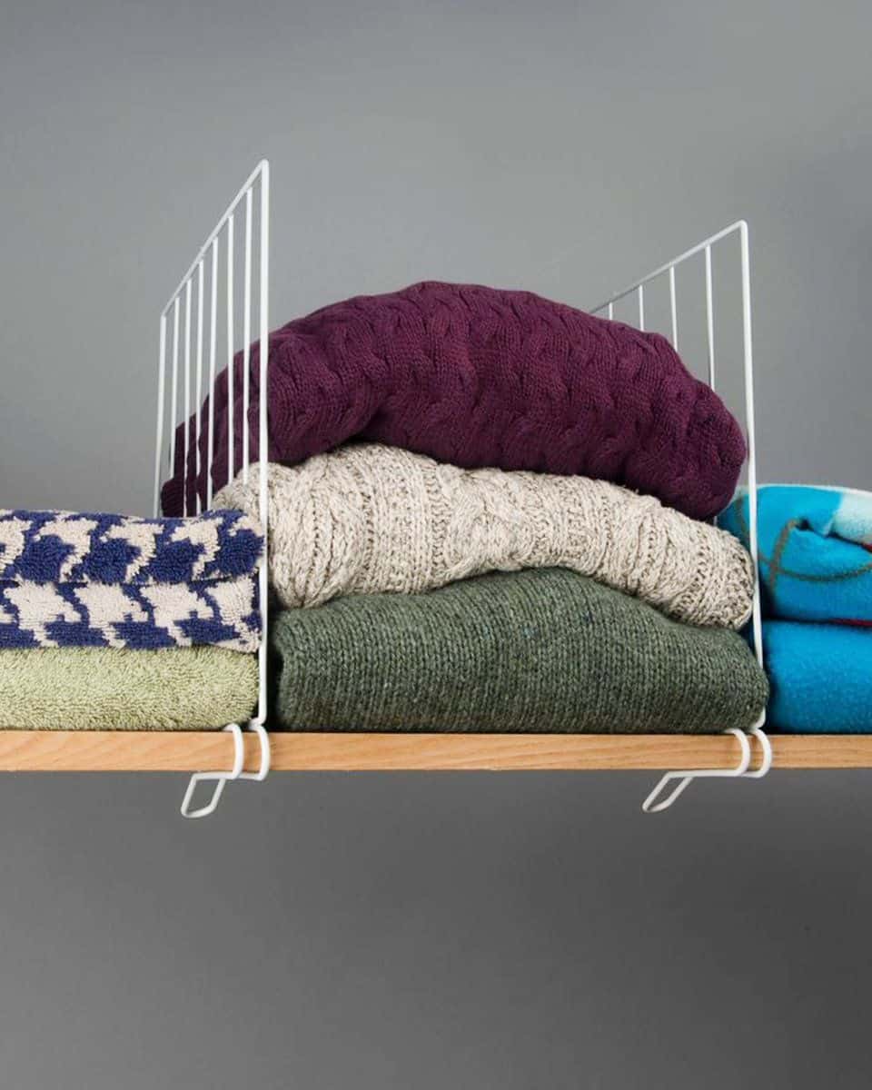 15 More DIY Ways To Organize Your Closet   Diy Shelf Dividers 