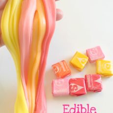 Edible starbust candy slime