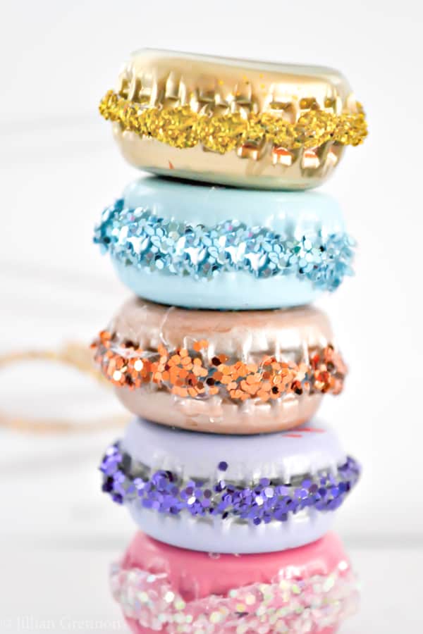 French macaron ornaments diy