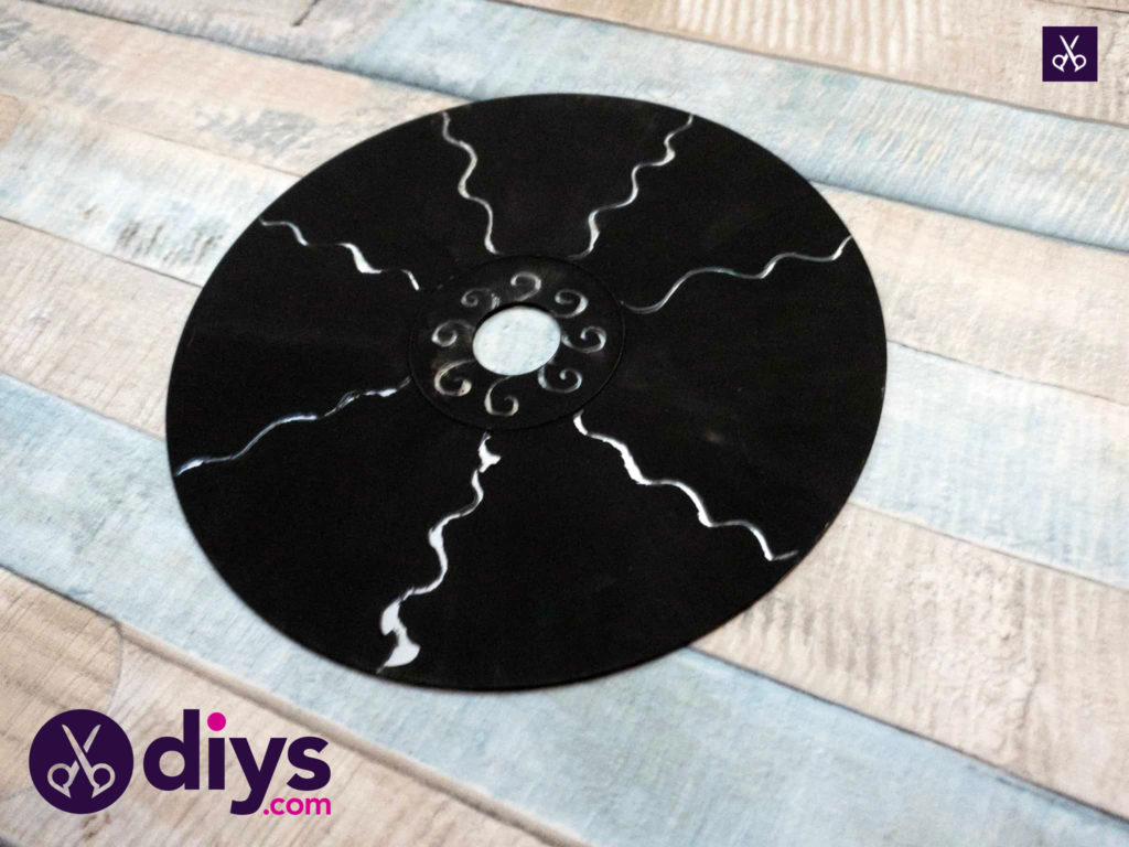 How to make recycled cd art simple project