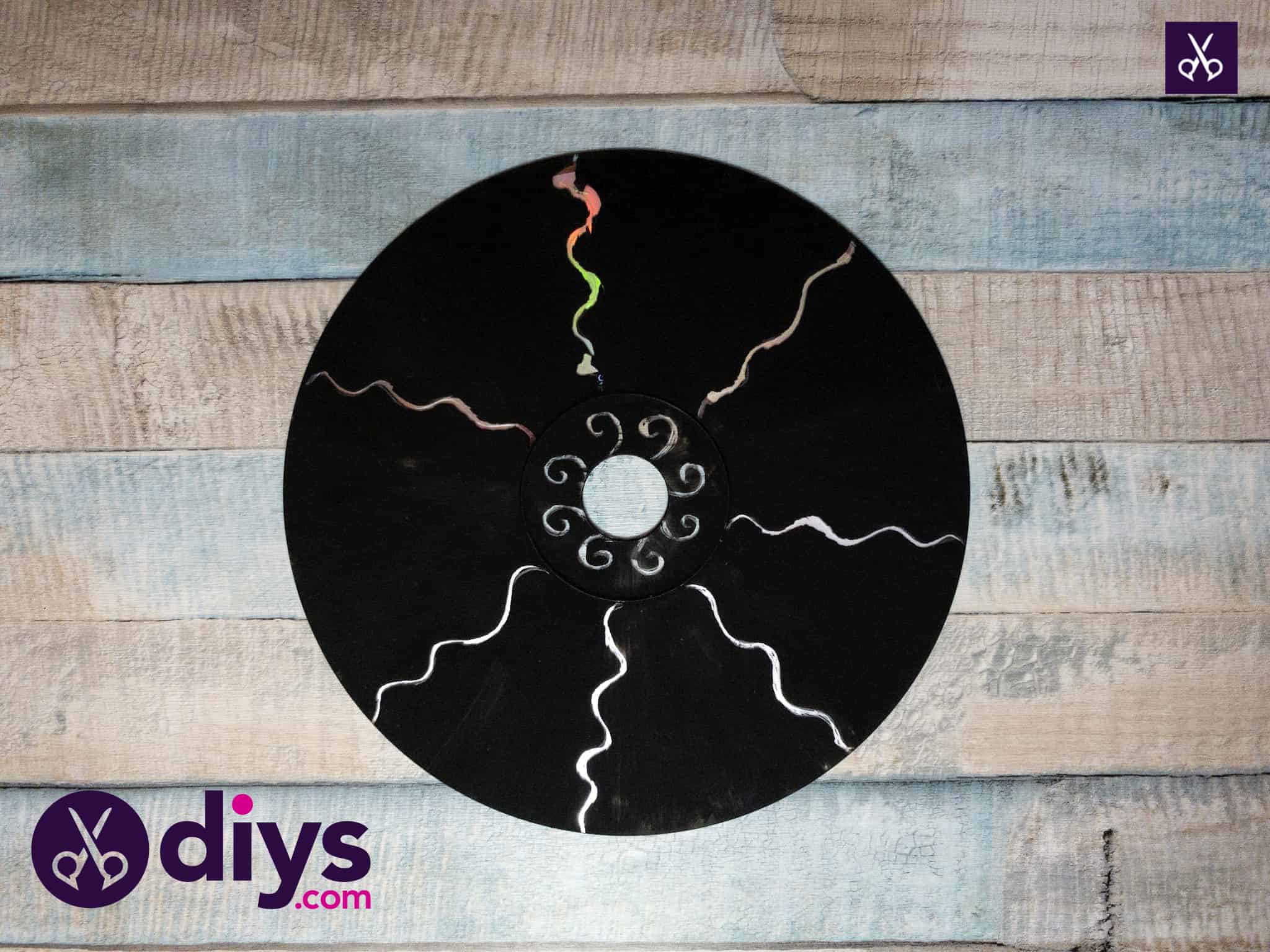 How to make recycled cd art