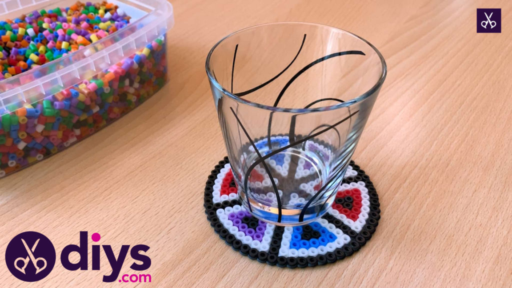 How to make a perler bead cup holder