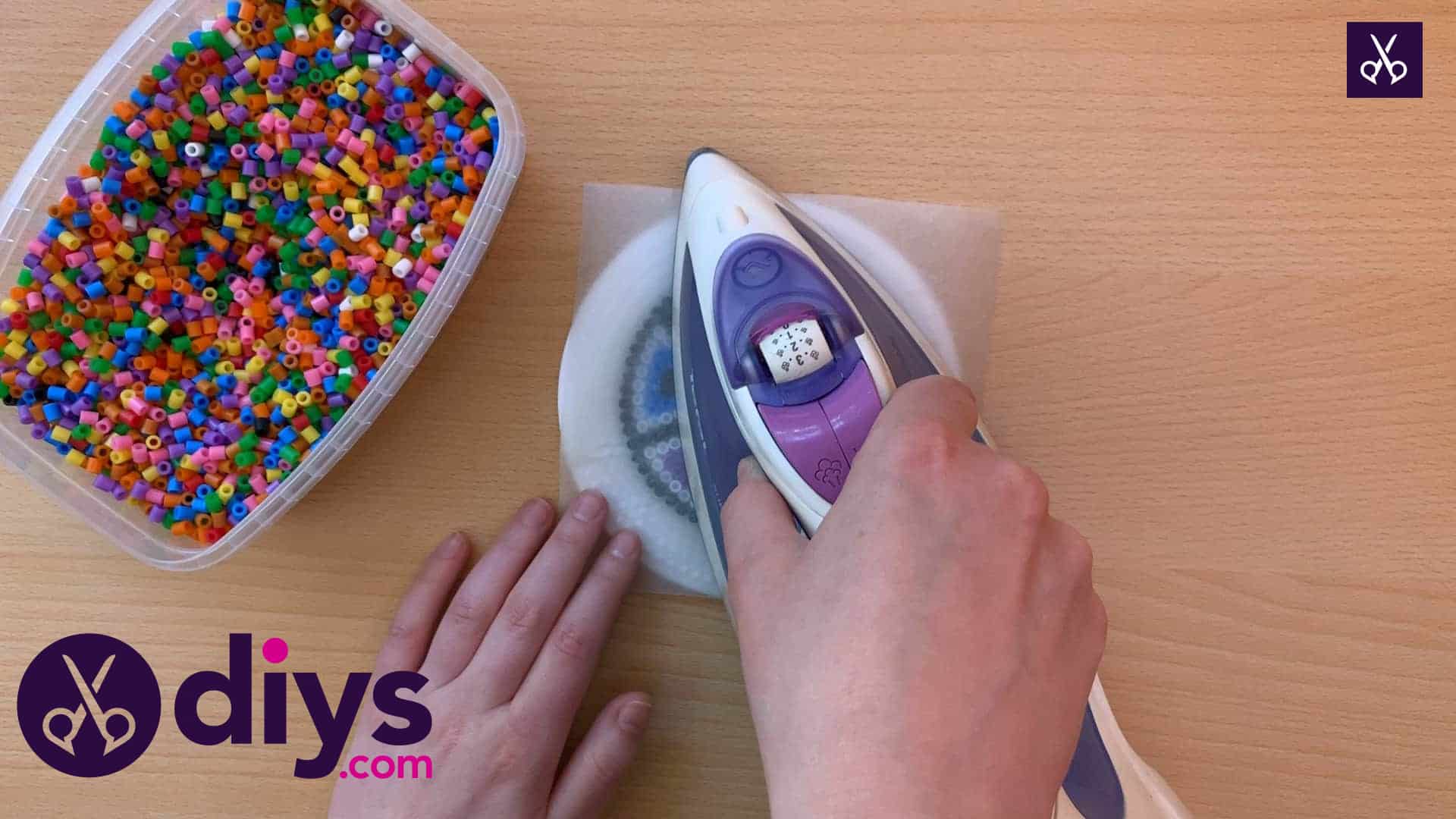 How to make a perler bead cup holder iron