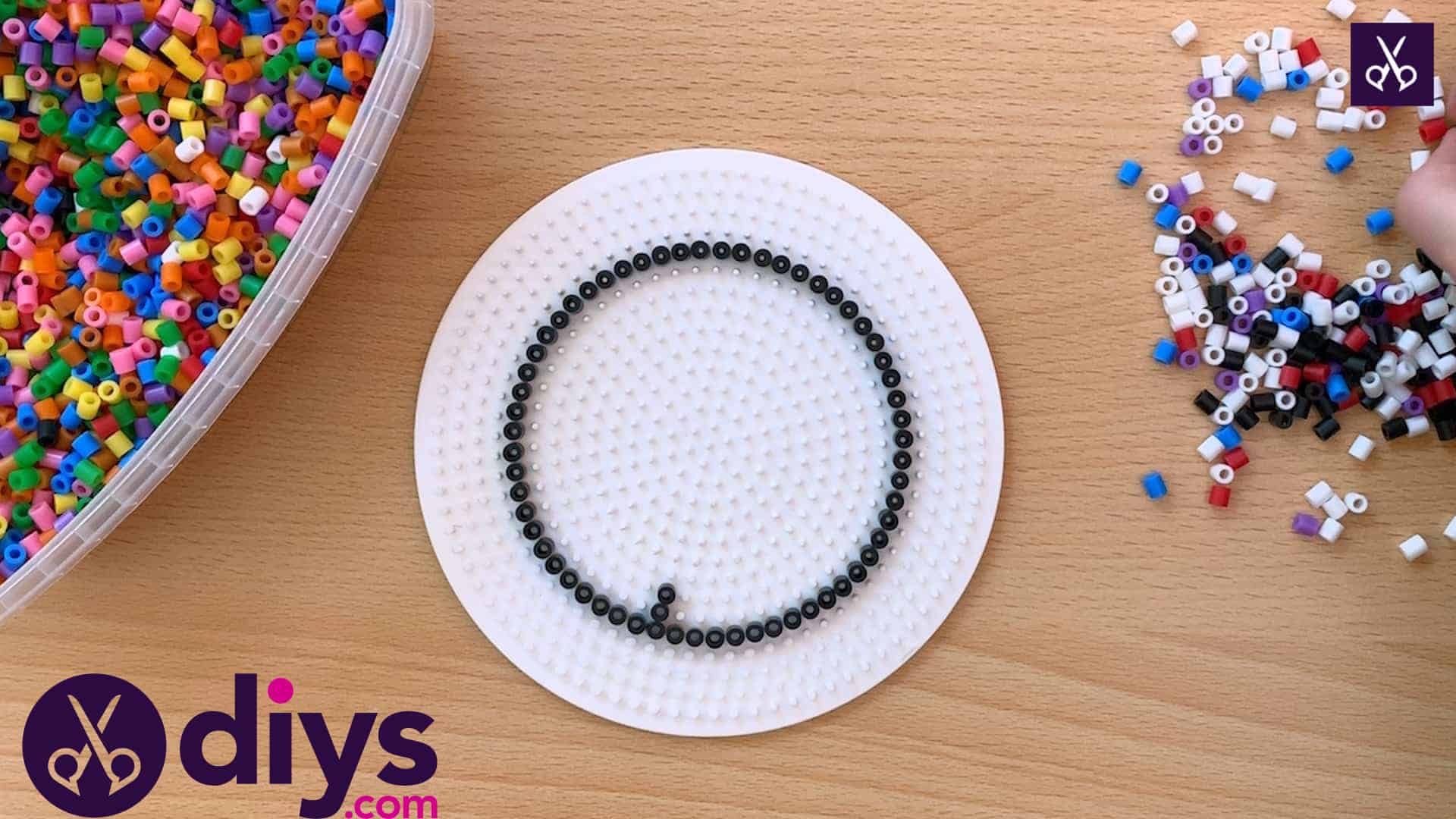 How to make a perler bead cup holder kids craft