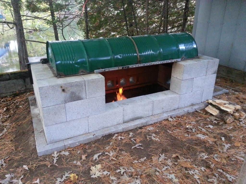How To Make Cinder Block Fire Pits, How To Build A Fire Pit Smoker