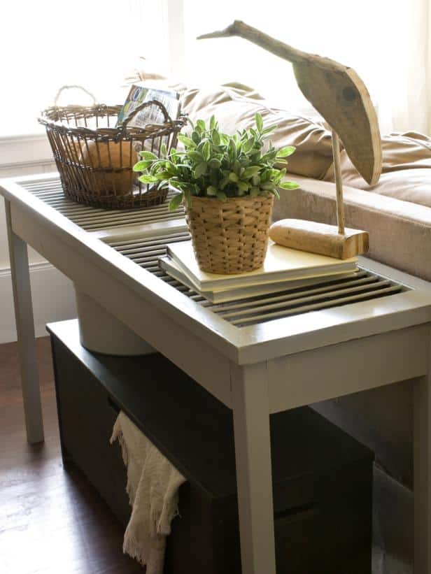 Shutter console table