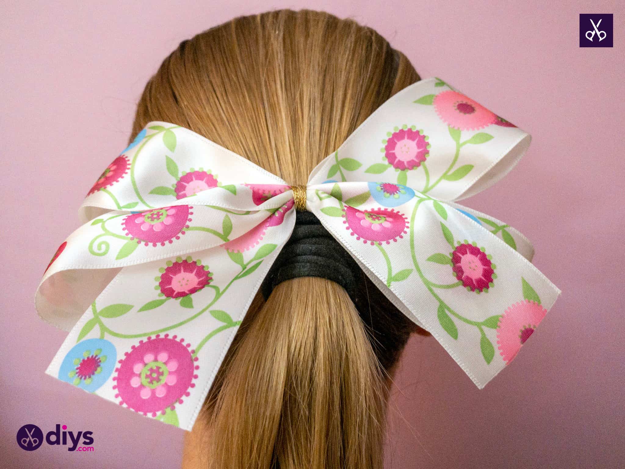 Stylish how to make a ribbon double bow