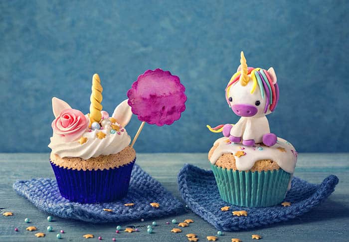 Unicorn cupcake tutorials
