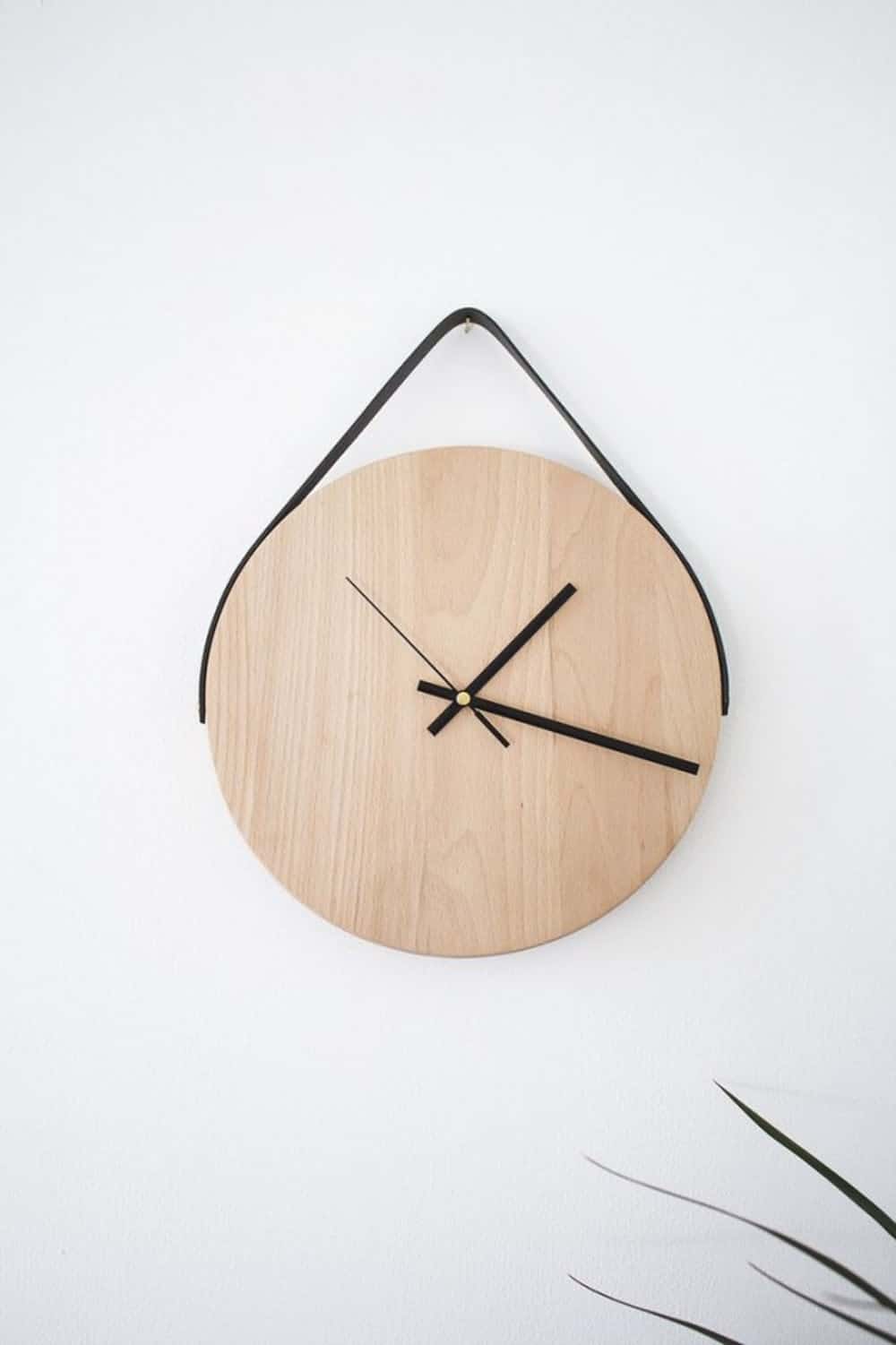 Diy modern wall clock