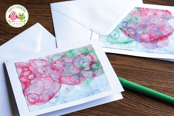 How to paint with bubbles