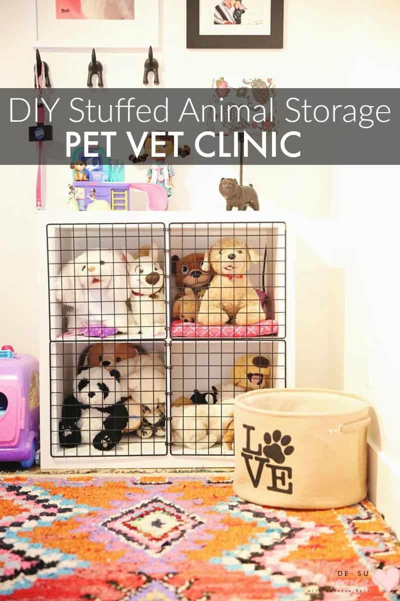 Stuffed animal storage diy vet clinic dsm 2