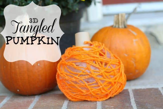 3d tangled pumpkin
