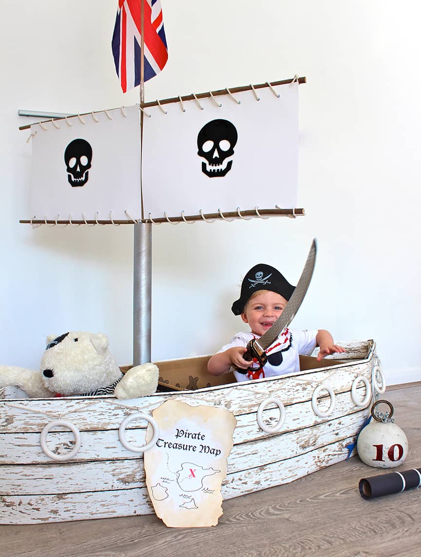 5 pirate ship playhouse