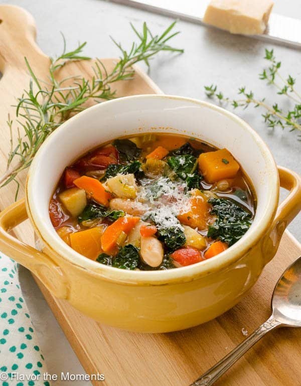 Autumn vegetable soup