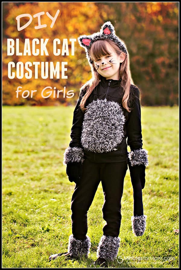 DIY Black Cat Halloween Costume