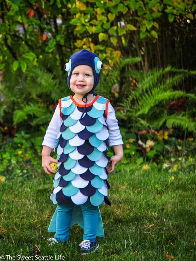 Diy tropical fish costume