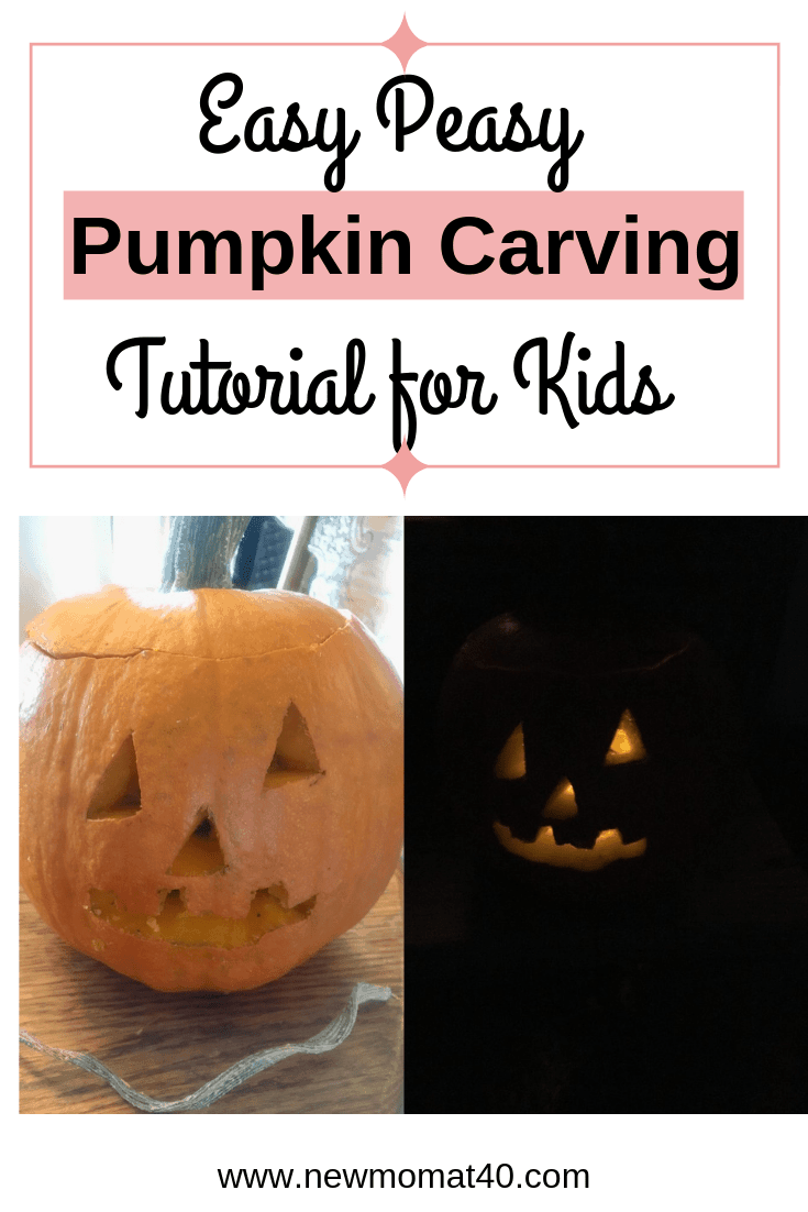 Easy peasy pumpkin carving tutorial for kids