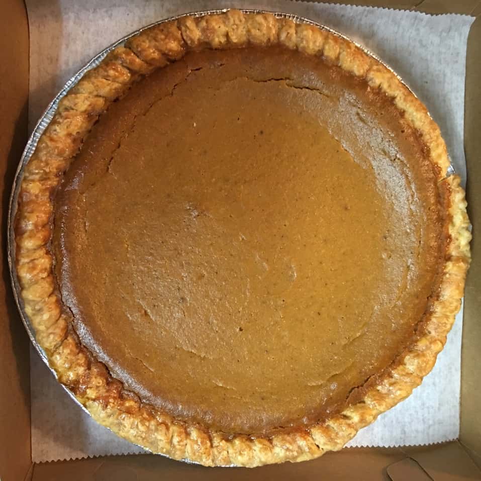 Thanksgiving Desserts - Brown Butter Pumpkin Pie