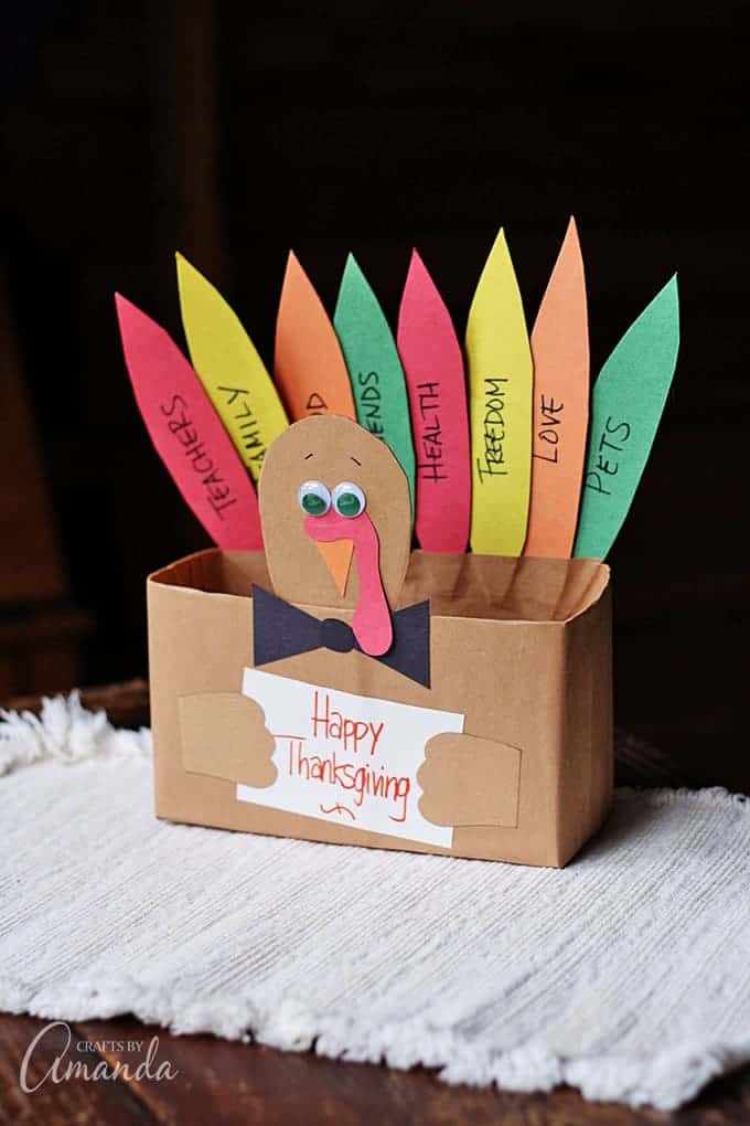 Thanksgiving Crafts for Kids - the Thanksfullness Box