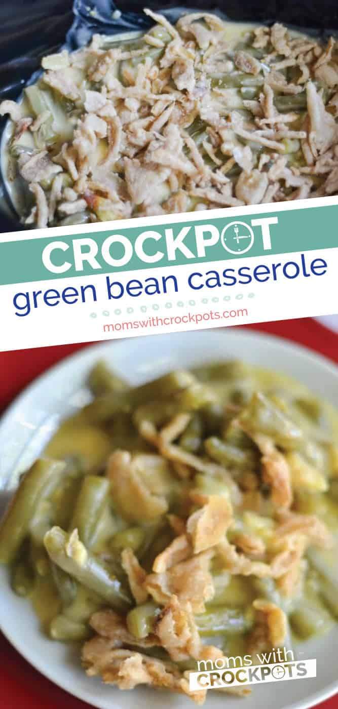 Crockpot Thanksgiving Side - Green Bean Casserole
