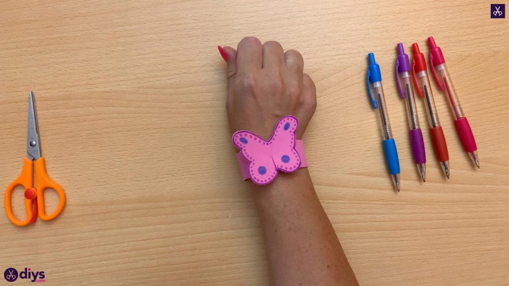 DIY Butterfly Bracelet for Kids