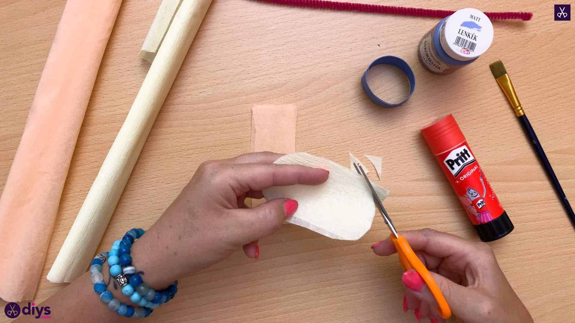 Diy butterfly napkin ring cut paper