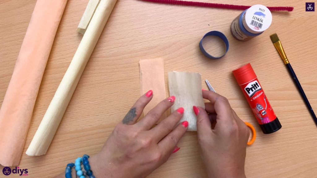 Diy butterfly napkin ring fold