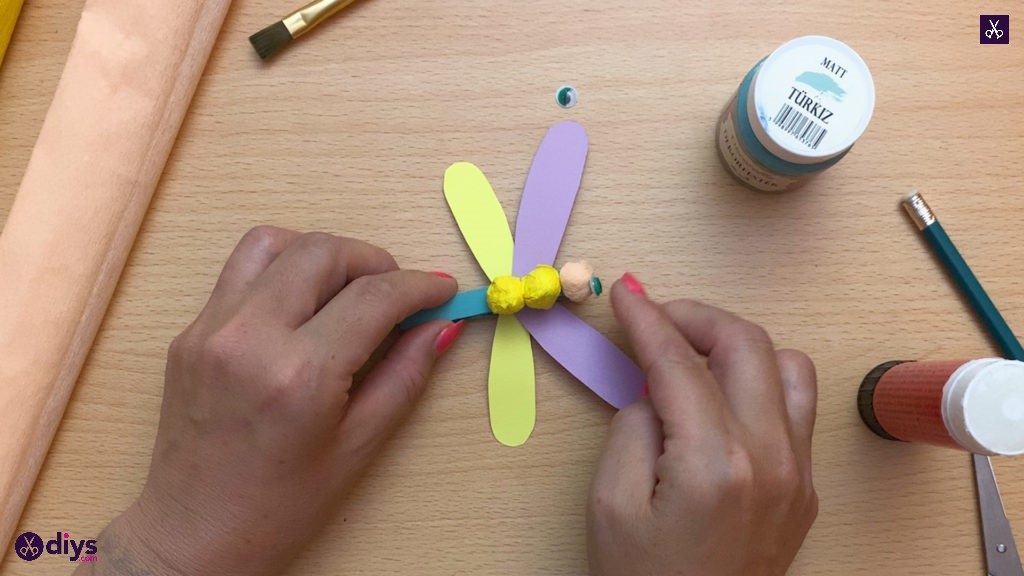 Diy clothespin dragonfly for kids ready