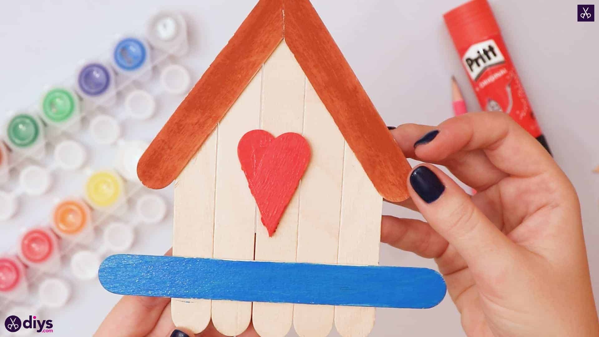 Diy popsicle stick house project