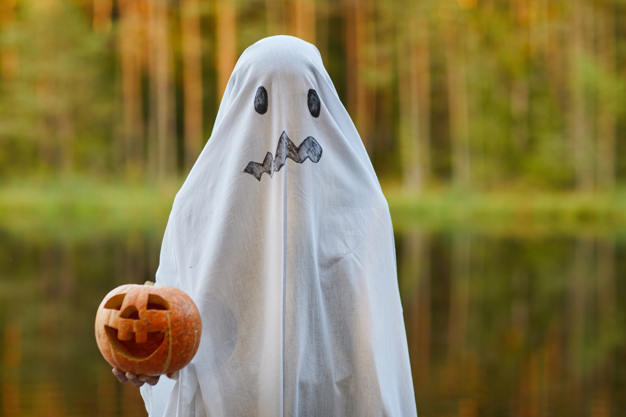 DIY Toddler Ghost Halloween Costume