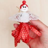 Doll ornament with bell hang