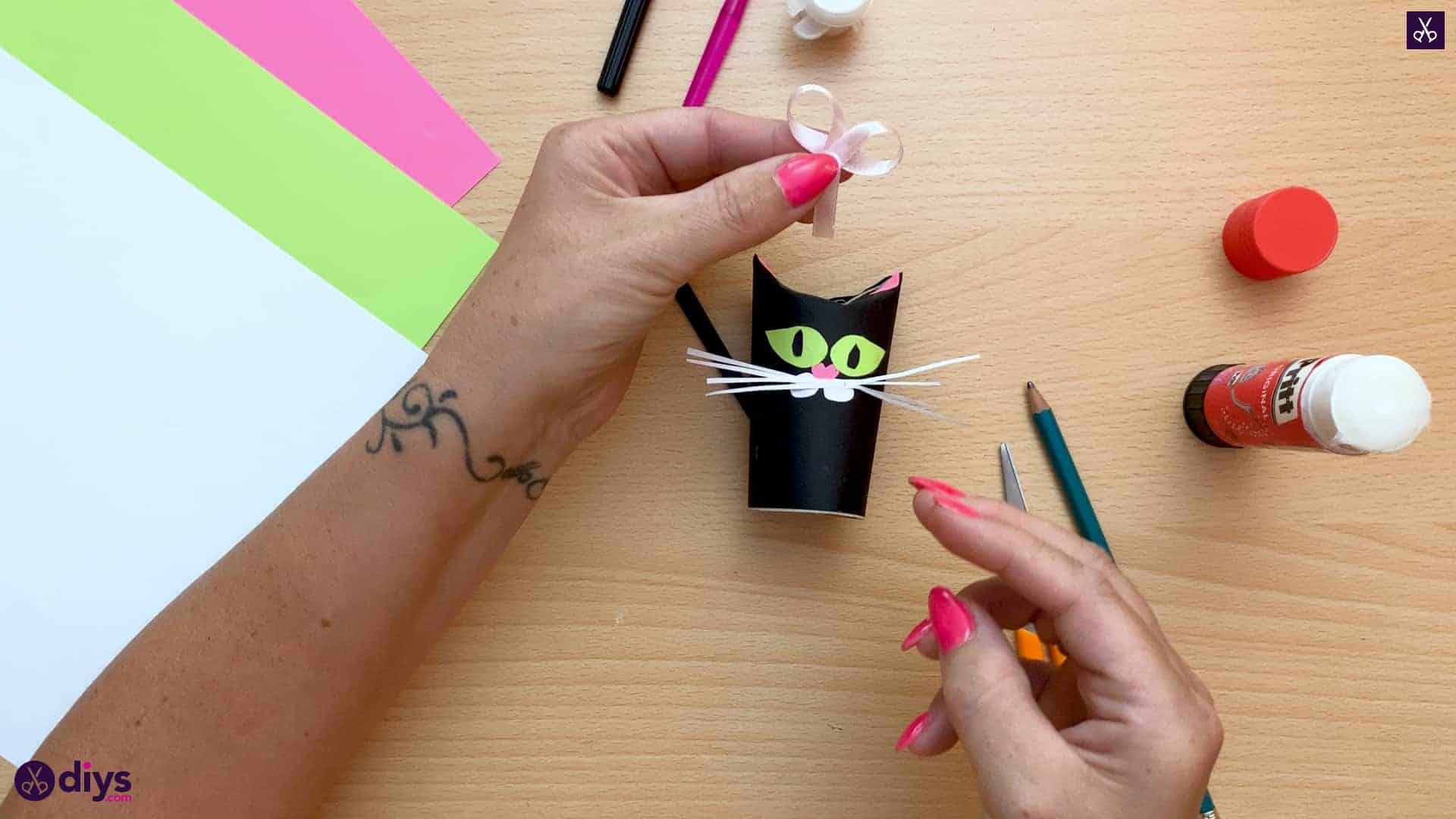 How to make a toilet paper roll cat crafts