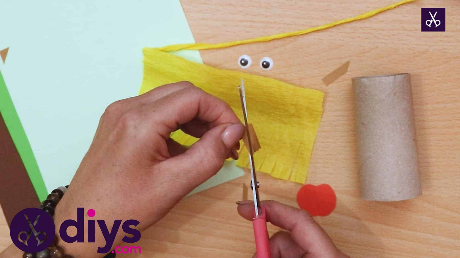 How to make a toilet roll scarecrow slice