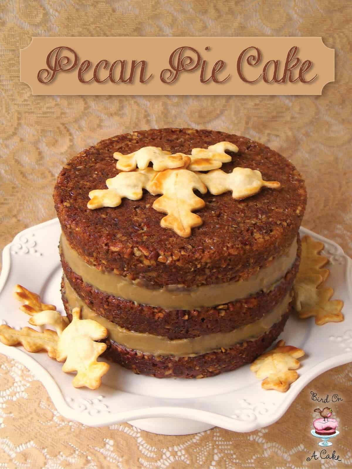 Best Thanksgiving Desserts - Pecan Pie Cake