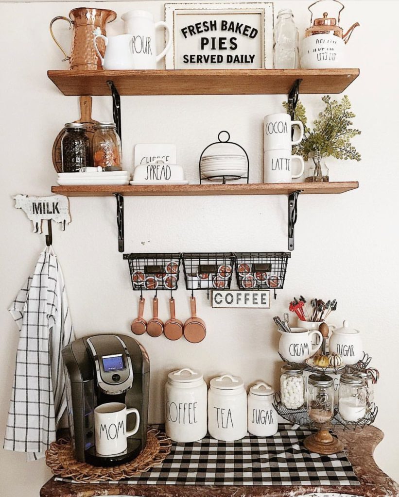 18 DIY Coffee Stations To Make Your Mornings Brighter