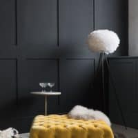 Yellow and black room